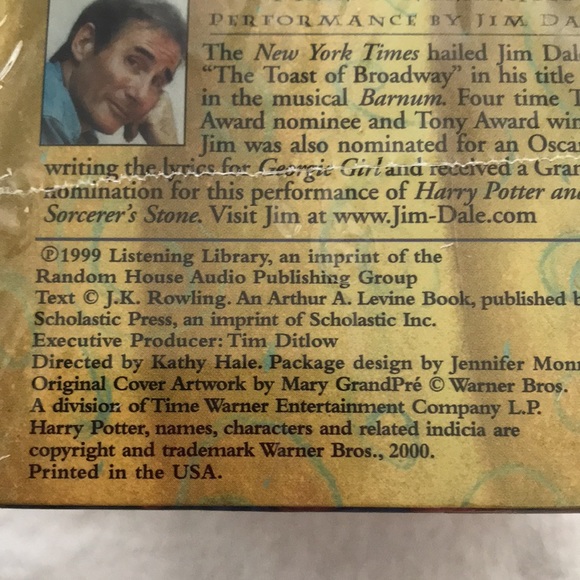 Harry Potter And The Sorcerers Stone - 6 Cassette set - Year 1 - NWOT Sealed $27 - Picture 12 of 13